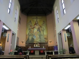 Interno della Chiesa Santa Giuliana Falconieri