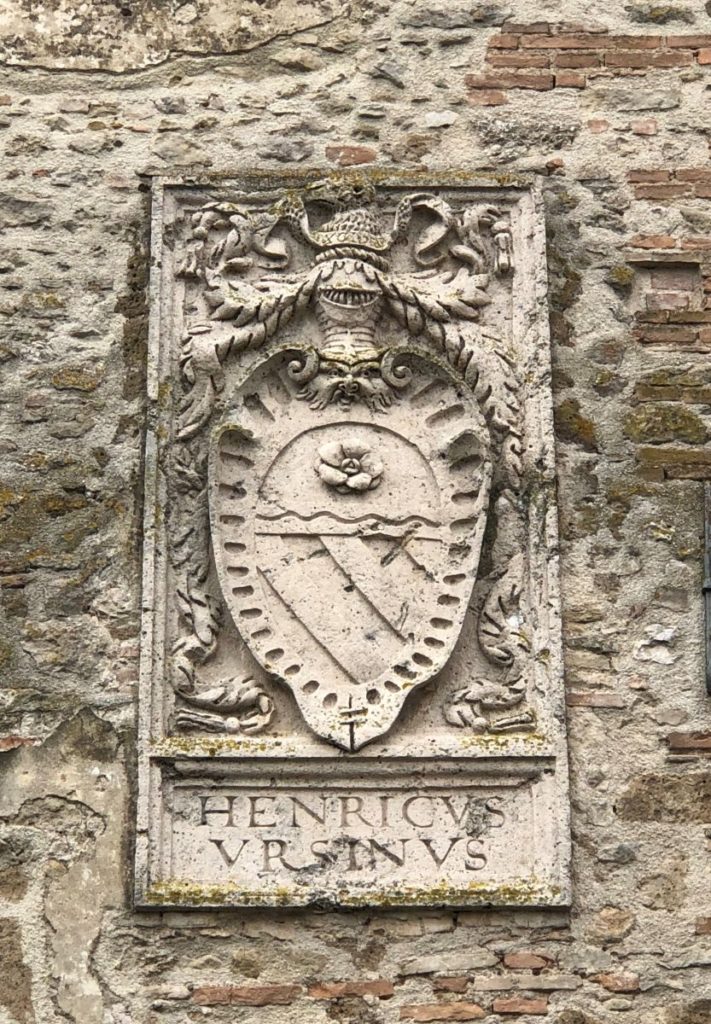 Stimigliano, stemma di Henricus Ursinus. Foto: Archivio Associazione culturale GoTellGo. CC BY NC ND