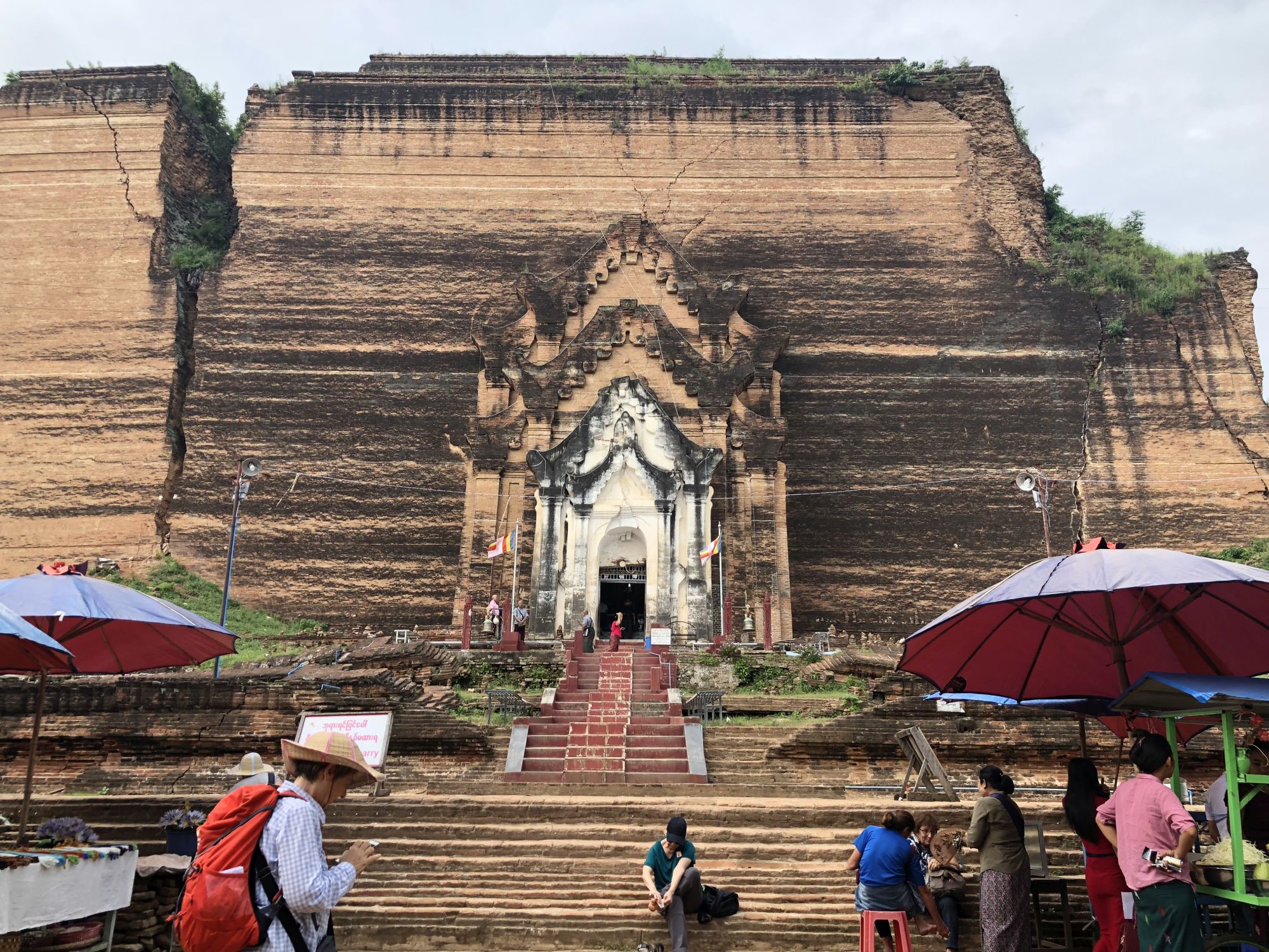 Lo stupa incompiuto di Mingun [Foto: Associazione culturale GoTellGo, CC BY NC ND]