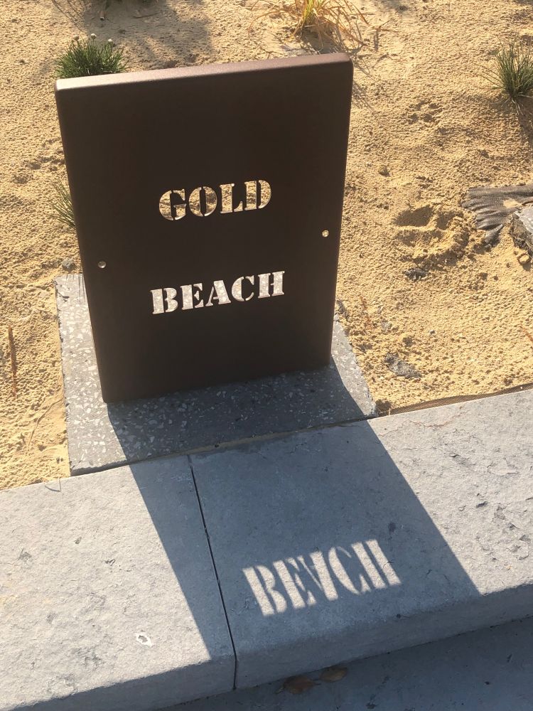 Gold Beach [Foto: Associazione culturale GoTellGo, CC BY NC ND]