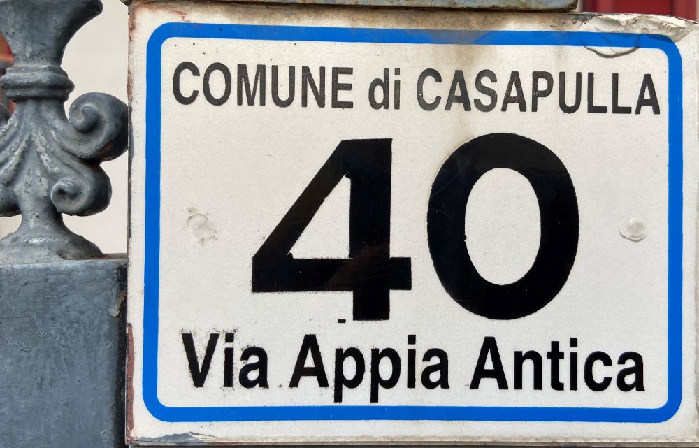 Casapulla, Via Appia Antica [Foto: Associazione culturale GoTellGo, CC BY NC SA]