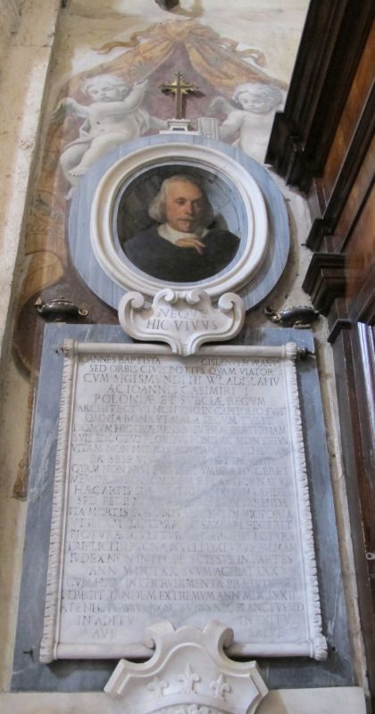 La tomba di Giovan Battista Gisleni a Santa Maria del Popolo [Fonte: Wikipedia, CC BY 3.0, Foto by Sailko]