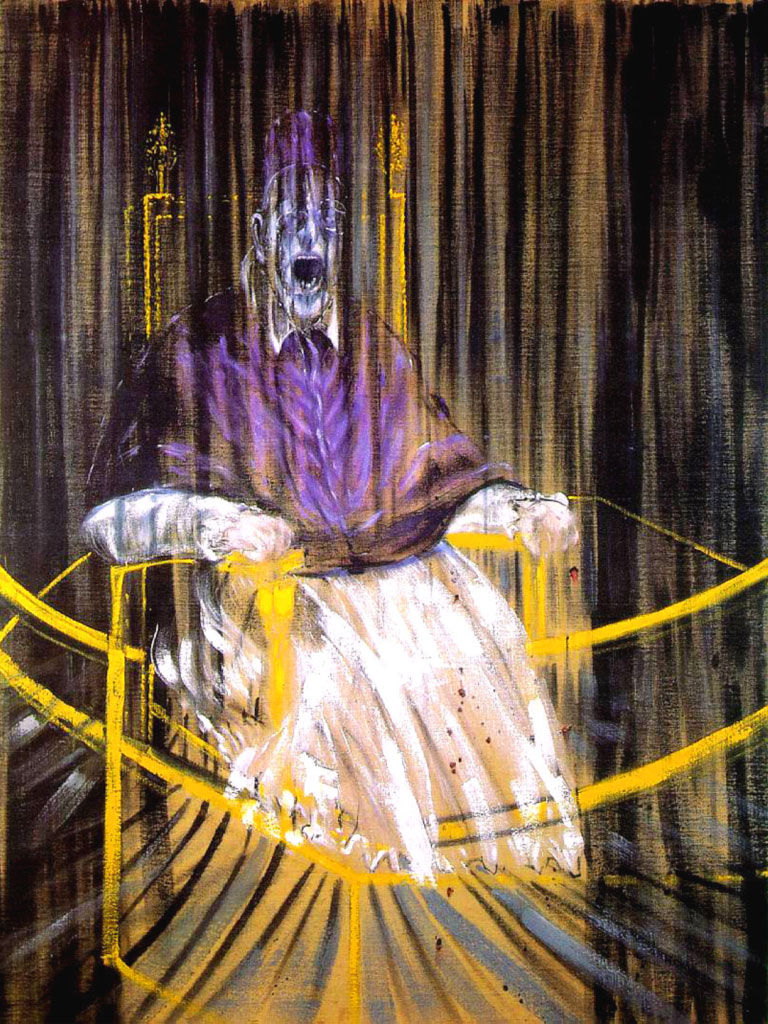 De Moines Art Center, De Moines, Iowa, Francis Bacon, Studio dal ritratto di Innocenzo X di Velazquez, 1953