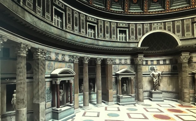 Ipotesi ricostruttiva del Pantheon [fonte: Saturnia Tellus]