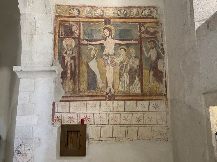 Chiesa di Santa Maria in Valle Porclaneta, affresco raffigurante il Cristo trionfante [Foto: Associazione culturale GoTellGo, CC BY NC SA]