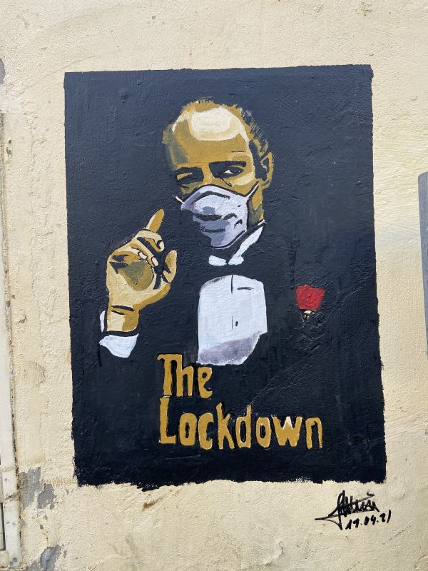 The Lockdown, Roma 2021, segnalazione di Laura Zanacchi [Foto: Associazione culturale GoTellGo, CC BY NC ND]