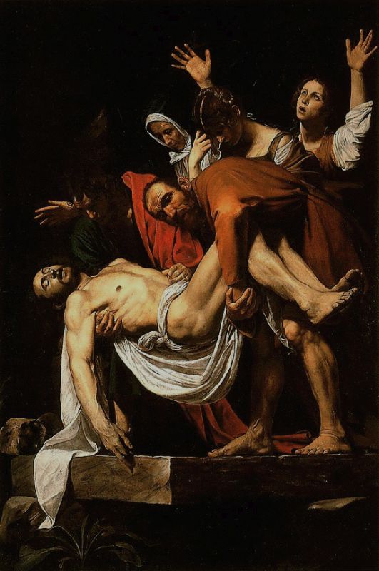 Pinacoteca Vaticana, Michelangelo Merisi da Caravaggio, Deposizione [Foto: Wikimedia Commons, PD]