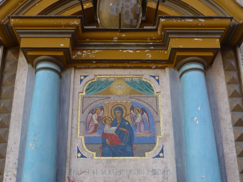 Quarticciolo, Edicola della Madonna del Divino Amore [Foto: Associazione culturale GoTellGo / Maria Teresa Natale, CC BY NC ND]