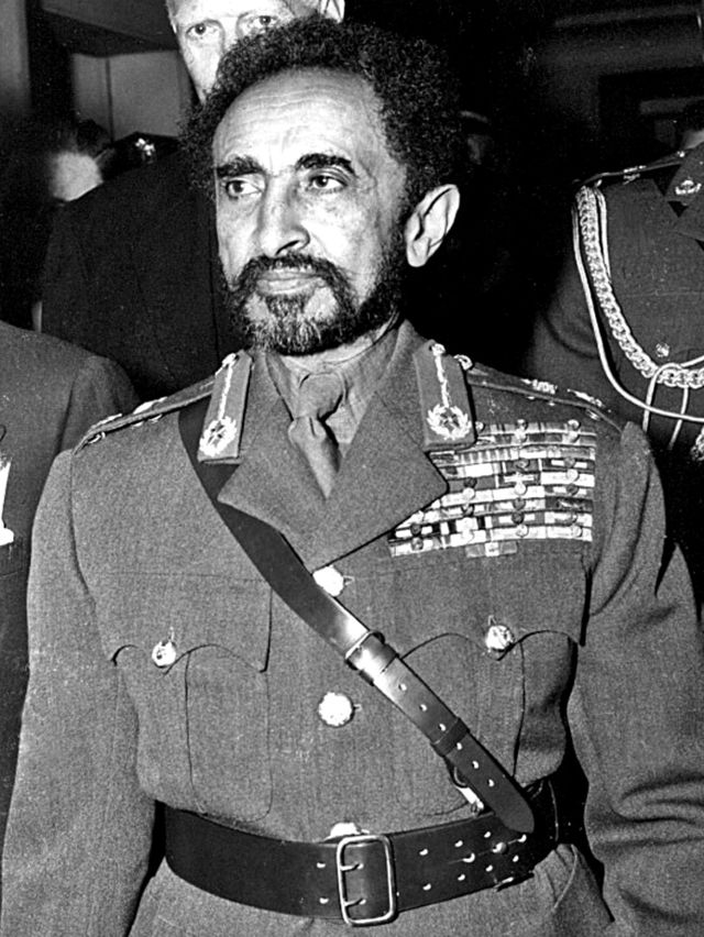 L'imperatore Hailé Selassié (1953) [Fonte: Wikimedia Commons]