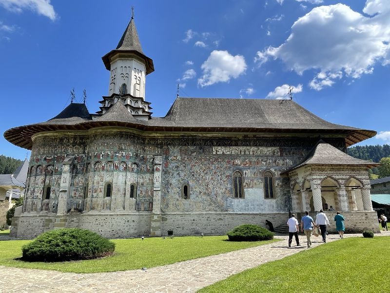 Chiesa del Monastero di Sucevita [Foto: Maria Teresa Natale, CC BY NC SA]