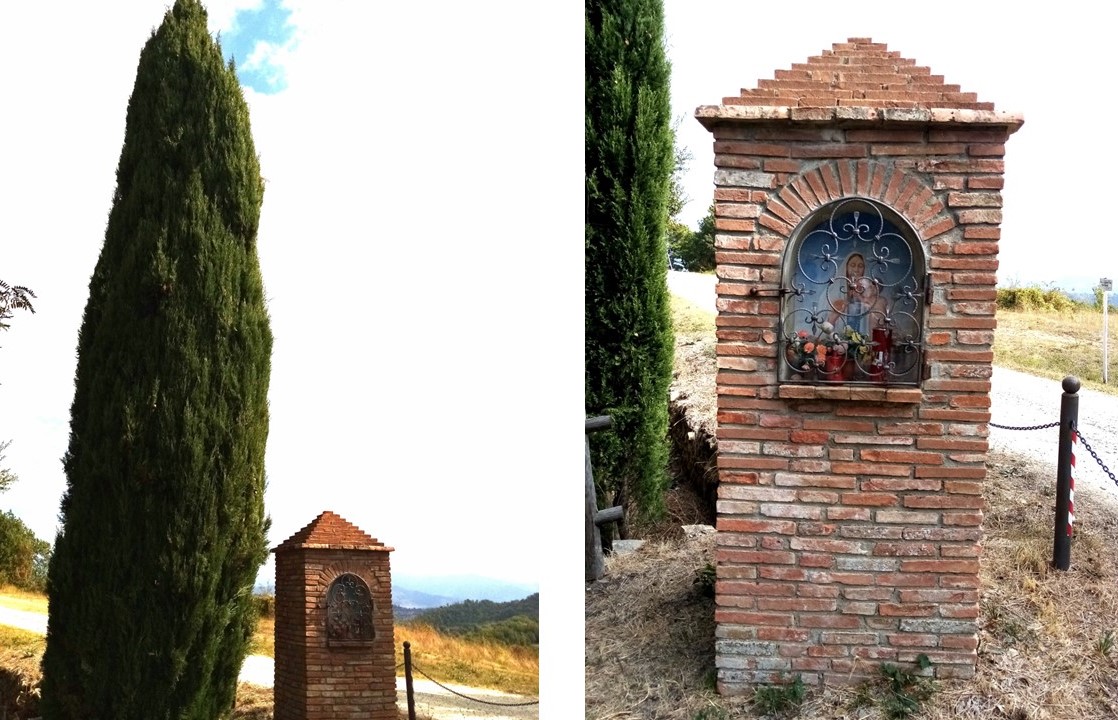 Vecchio tabernacolo in pietra [Foto: Elena Tredici, CC BY NC SA]