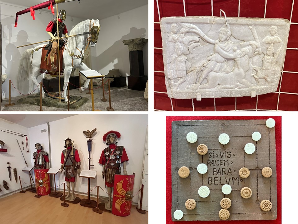Sarmizegetusa Ulpia Traiana: il museo archeologico [Foto: Maria Teresa Natale, CC BY-NC-SA]