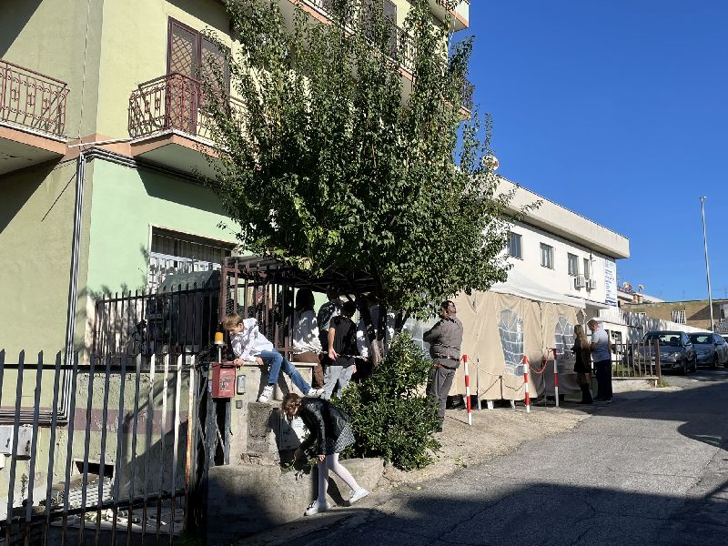 Via Carlo Saraceni, Cappella S. Gabriele [Foto: Maria Teresa Natale, CC BY NC SA]